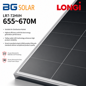 Tấm pin năng lượng mặt trời 670W | LONGi Hi-MO X10 670W